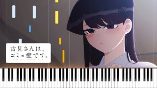 How Close Are They? - Komi Can't Communicate OST Piano Cover | Sheet Music [4K]
