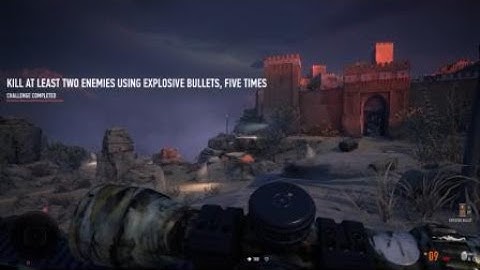 Sniper Ghost Warrior Contracts 2 2 enemies one explosive bullet