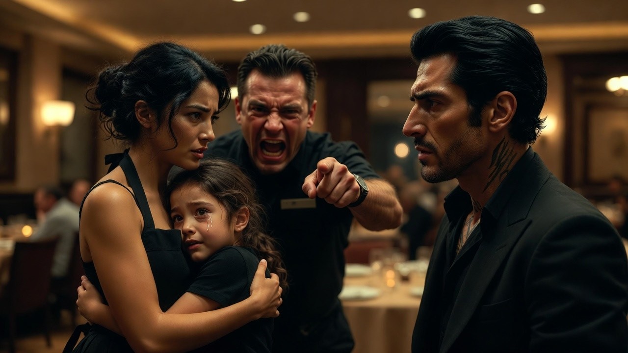 The Mafia Boss Watched a Waitress Protect His Daughter — What He Did Next Left Everyone Speechless