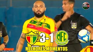 Brusque 3 x 1 Mirassol - Melhores Momentos - COMPLETO - Brasileiro Série B