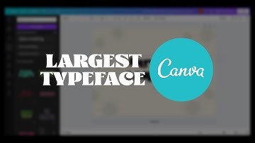Access alternative characters & ligatures Largest Font in Canva