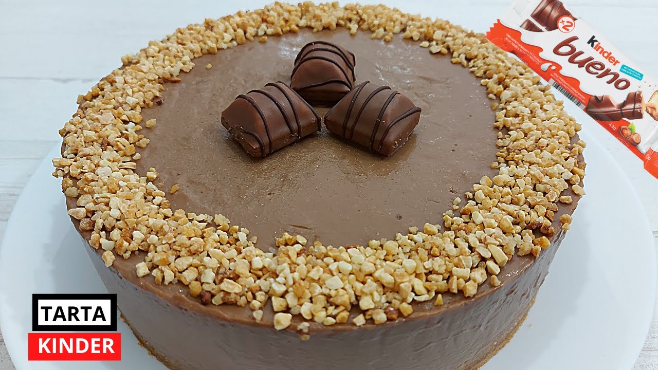 TARTA KINDER en Monsieur Cuisine y Thermomix