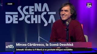 Scena deschisă cu Mircea Cărtărescu: Astăzi, literatura este slobodă de critică