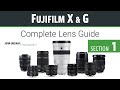 Dive into Fujifilm X & G Mount Lenses