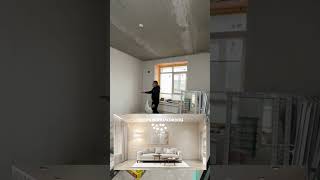 ОБЗОР БУДУЩЕГО ИНТЕРЬЕРА НАШЕГО ОБЪЕКТА🏡 Ч.3 ГОСТИНАЯ #ремонт #интерьер