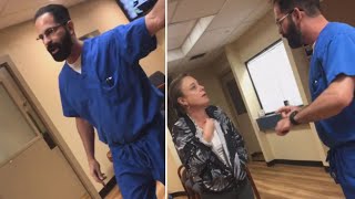 Video Shows Doctor Throwing Patient Out Of Office