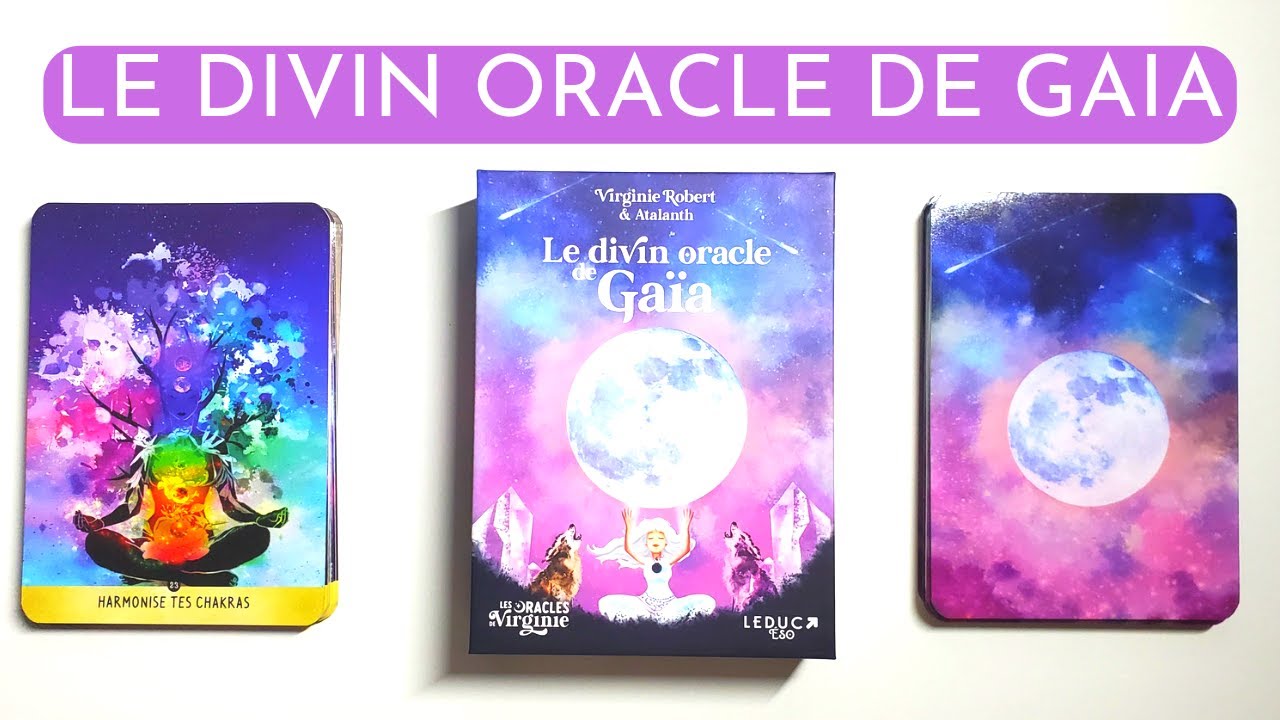 Le divin oracle de Gaia de Virginie Robert et Atalanth - YouTube