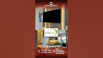 Where Comfort Meets Class: Home That Speaks Elegance | 4BHK PACIFICA AURUM | Best Interiors Chennai