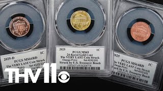 Last set of minted pennies sell for over $16 million