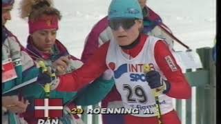 Skid-VM 1991 - Val di Fiemme - 5 km, damer (K)