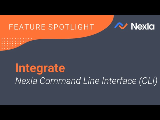 Feature Spotlight: Nexla Command Line Interface (CLI)