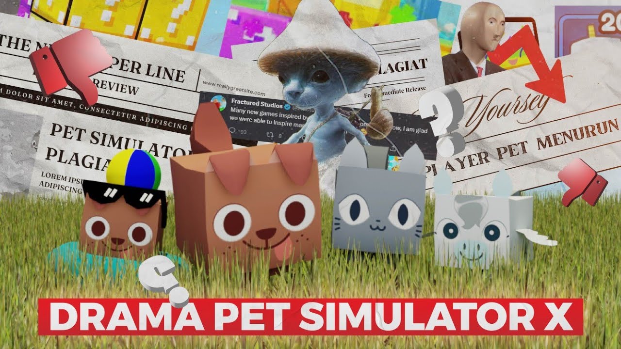 KATANYA INI ADALAH GAME ROBLOX TERBAIK DAN GACHANYA SERU! Pet Simulator X  Roblox - BiliBili