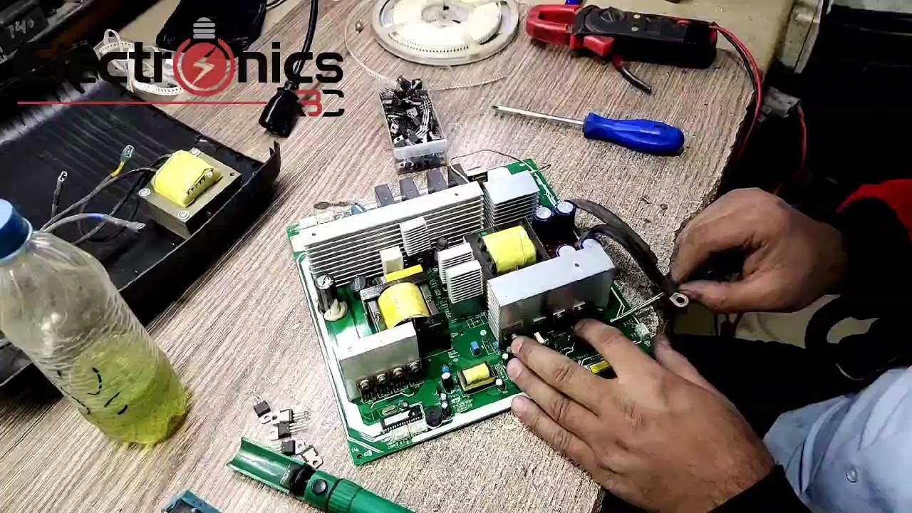 Crown 24 Volt UPS inverter Repairing