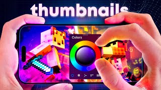 How to Make Amazing Thumbnails on Mobile | A Tutorial
