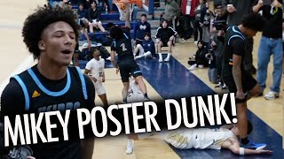 Mikey Williams DUNKS ON DEFENDER \& Scores Season High 41 Points!