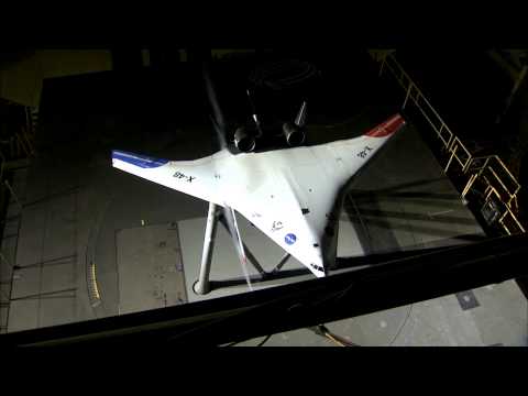 X-48C Prototype Wind Tunnel Test