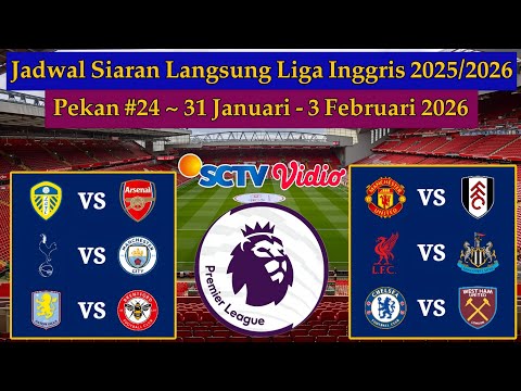 ATM x idrpoker - Jadwal Liga Inggris Live SCTV - Liverpool vs Newcastle United - EPL 2025/2026 Pekan 24