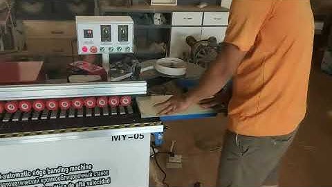 MY05 semi automatic edge banding machine