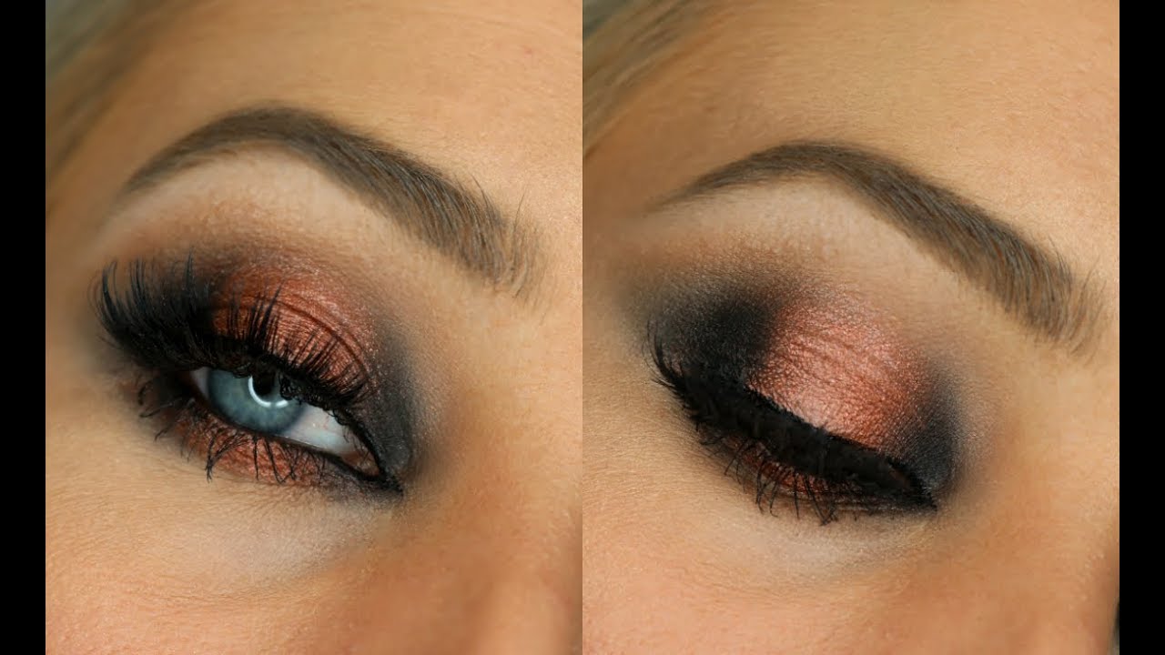 Smokey Copper Spotlight Eye Makeup Tutorial YouTube