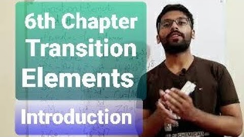 Transition Elements second year typical Non typical chapter6 FSC Chemistry Basic Concept Urdu Hindi