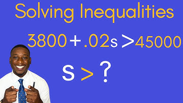 Inequality Word Problems: Most Effective Approach