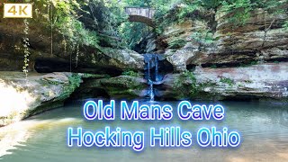 Old Mans Cave at Hocking Hills State Park 2023