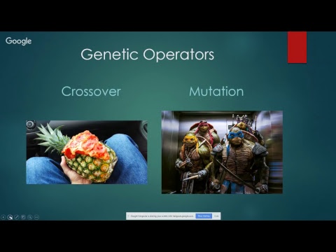 Genetic Algorithms Sped Talk