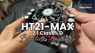 HT21 - Max Class D Power Amplifier (Part-1) with bluetooth 5.2 connectivity, Unboxing.
