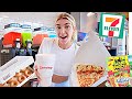 I only ate GAS STATION Food for 24 hours!