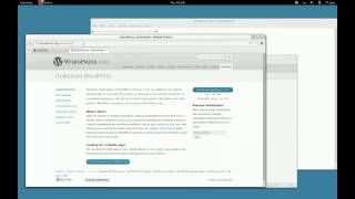 Installing Wordpress in Fedora 18 and setting Gnome Web Official Theme