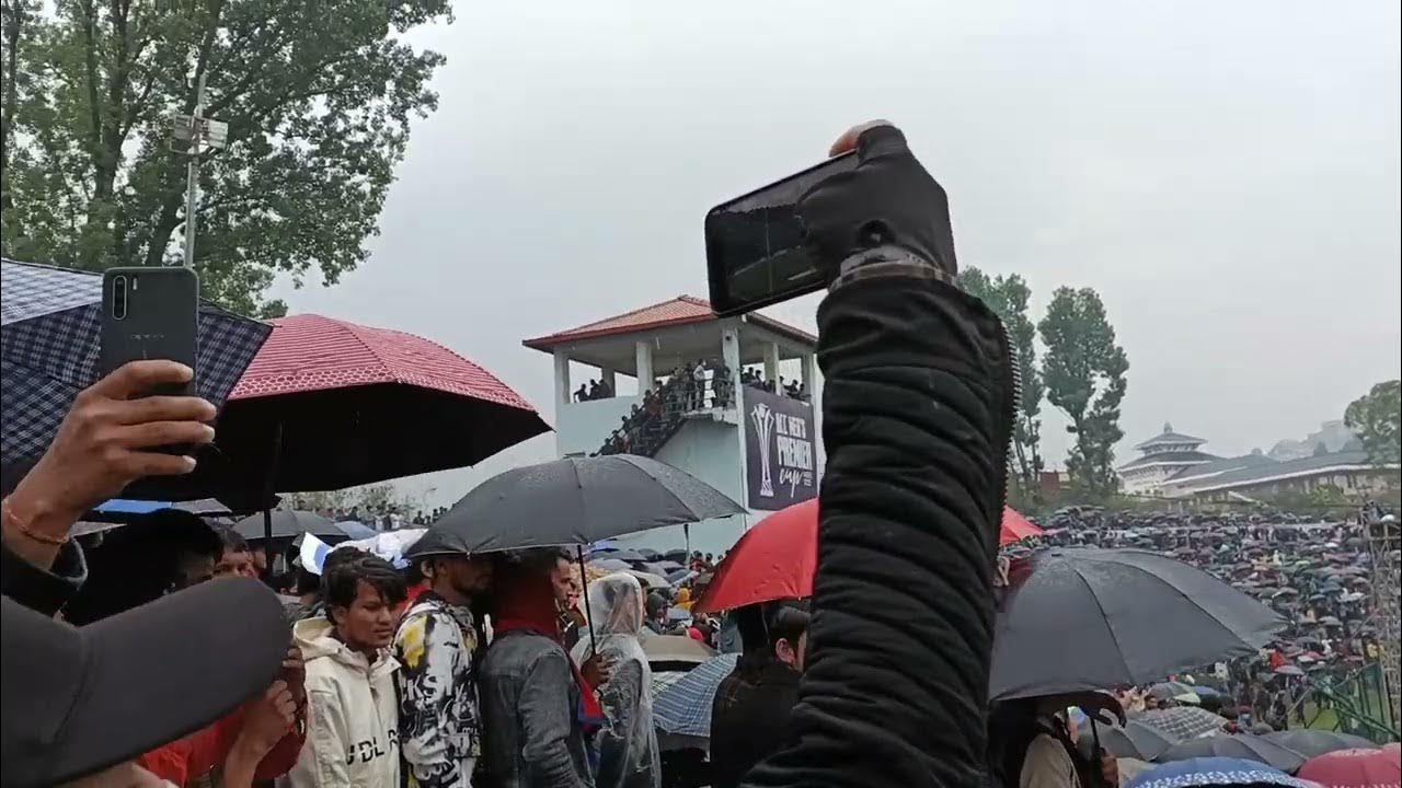 Flash Back Of 2023 Tu Ground Crazy Nepali Crickets Fans Under Umbrella flash-back-2080-bs-in-nepali-football-from-men-s-team-downfall-to
