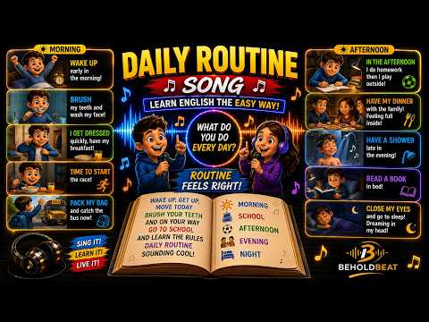 Daily Routine Vocabulary