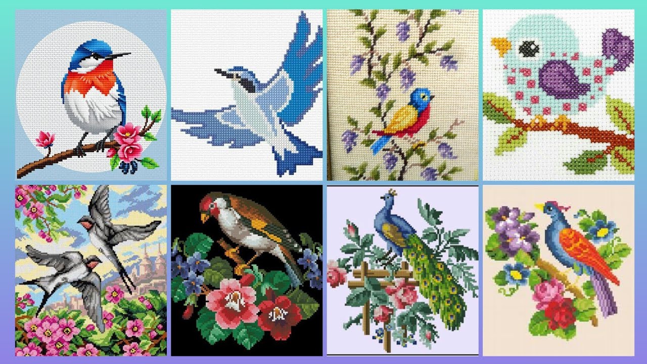 Gorgeous cross stitch patterns /countable embroidery #charsutikarhai/latest dosuti design ideas2026