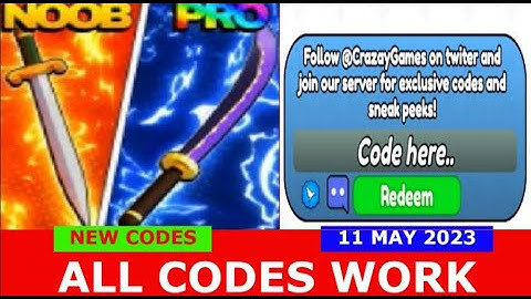 *ALL CODES WORK* [NEW ⚔️] Anime Sword Simulator ROBLOX | 11 MAY 2023