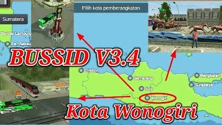 NEW UPDATE BUSSID V3.4 KOTA WONOGIRI.. screenshot 5