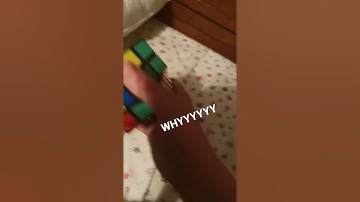 When your about to solve your 1st Rubix Cube