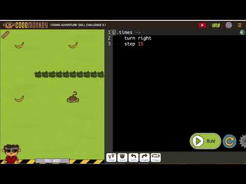 CodeMonkey Skill Mode 3-1