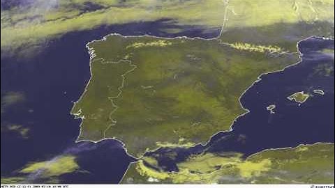 Cloudless Spain