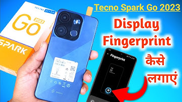 Tecno spark go 2023 fingerprint lock | Tecno spark go 2023 me fingerprint lock kaise lagaye