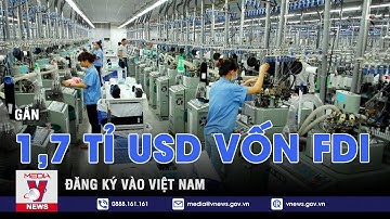 Gần 1,7 tỉ USD vốn FDI đăng ký vào Việt Nam – VNEWS