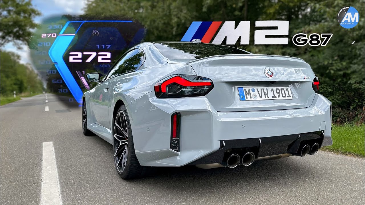 ⁣NEW! BMW M2 (460hp) | 0-100 & 100-200 km/h acceleration🏁 | by Automann in 4K