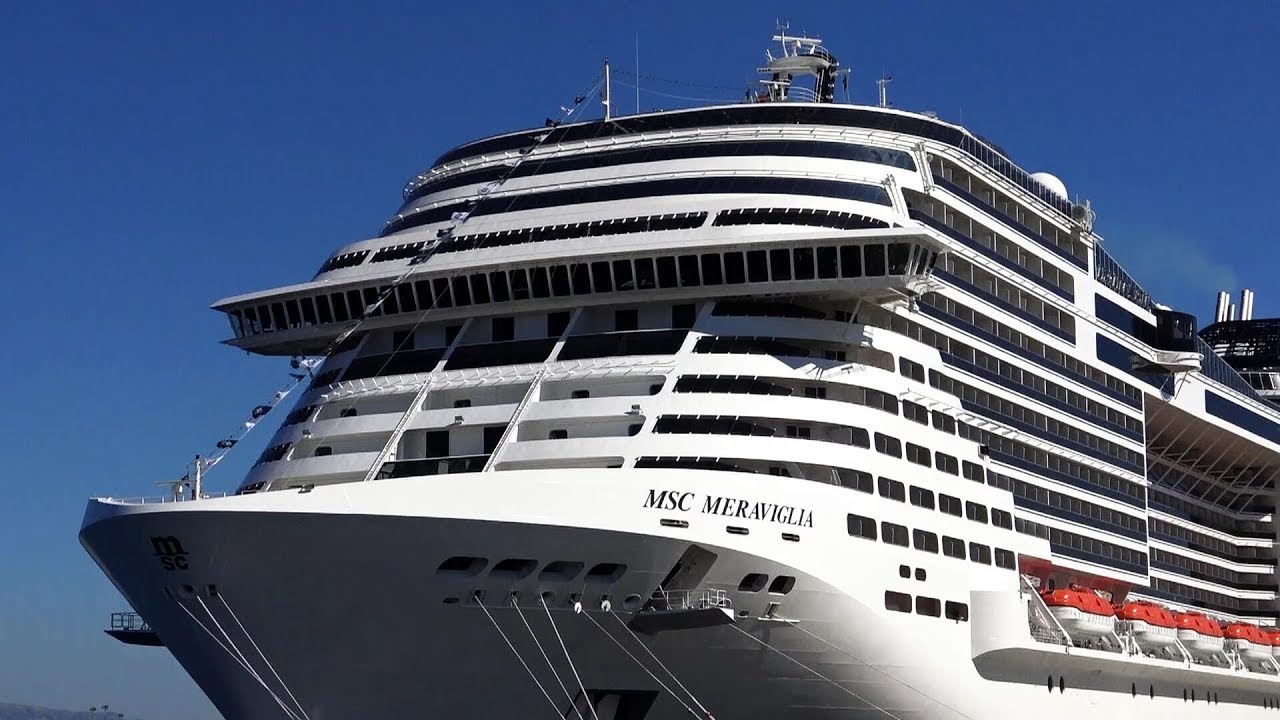 msc meraviglia ultimate cruise ship tour