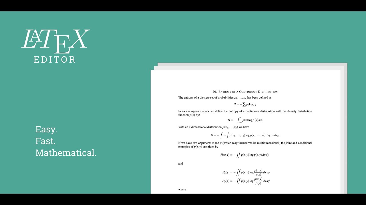 Simple $\LaTeX$^ Math in 15 minutes only| Algebra Avengers - YouTube