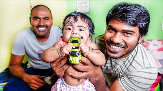 Arya Baby Got A New Car Phone | SM.Bros | Vlog 1