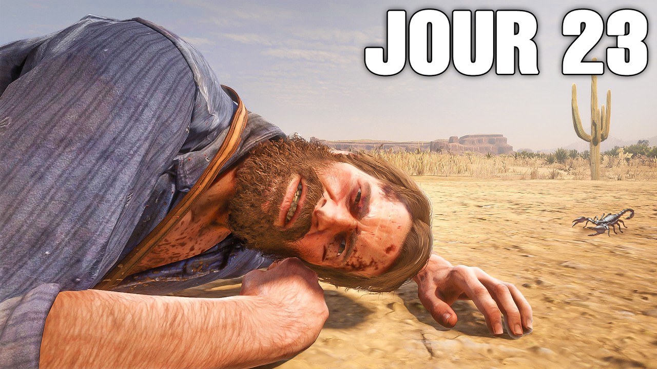 J’ai SURVÉCU 40 jours perdu dans les Terres le DÉSERT sur RDR 2 !