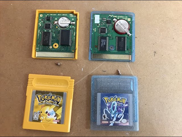 How to CORRECTLY Replace/Change the Battery in Pokemon Crystal Gold &  Silver Version for Gameboy! - YouTube