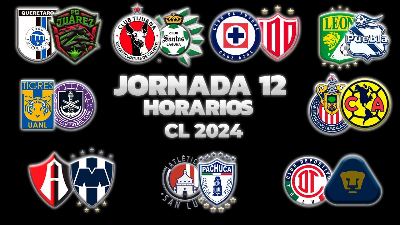 HORARIOS, CANALES Y FECHAS DONDE VER LA JORNADA 12 | LIGA MX CLAUSURA ...