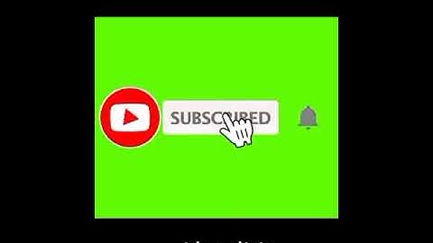 #Youtube#Animated#Green#screen#Subscribe#button#with#bell.....#icon#sound#tan tan /#click