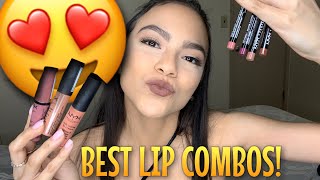 Best NYX Lip Combos✨ | For Light Skin/Latinas