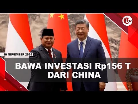 PERTEMUAN PRABOWO DENGAN XI JINPING BERBUAH INVESTASI | U-NEWS